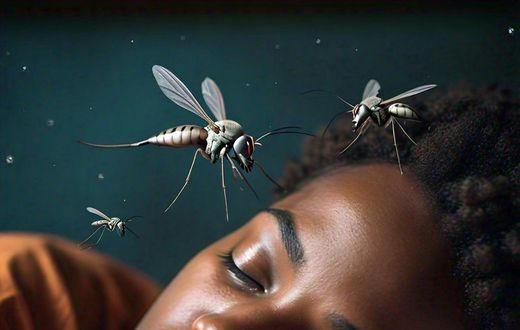 Why mosquitoes make buzzing noises in our heads