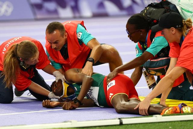 JO 2024 des nouvelles  Lamecha Girma évacué aux urgences