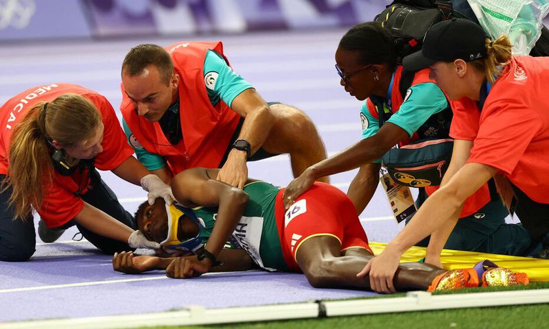 JO 2024 des nouvelles  Lamecha Girma évacué aux urgences