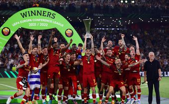 Jose Mourinho's AS Roma take down Feyenoord in the Europa Conference League final
