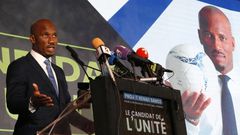 Didier Drogba was campaigning for the presidency of the Ivorian Football Federation