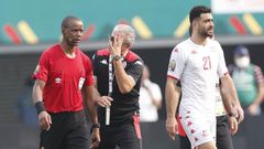 Janny Sikazwe arbitre qui a suscité une polémique lors du match Tunisie-Mali