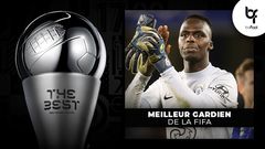 Édouard Mendy a été nommé meilleur gardien de l’année par la Fifa, lundi 17 janvier Un nouveau trophée individuel qui vient récompenser la saison hors-norme du gardien sénégalais de 29 ans, encore joueur amateur il y a cinq ans