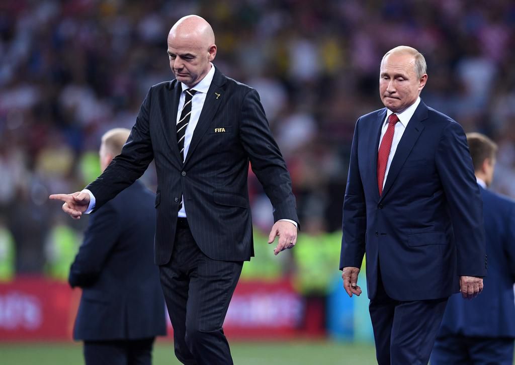 La FIFA et l'UEFA ont annoncé la suspension de la Russie de toutes les compétitions de football la semaine dernière