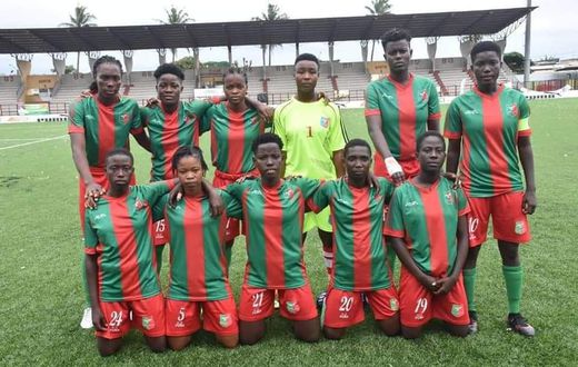 Joueuses de l'Africa Sports