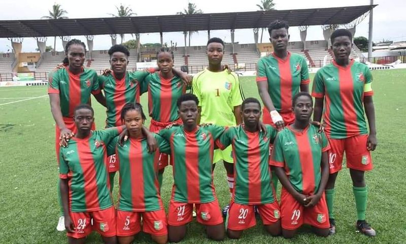 Joueuses de l'Africa Sports