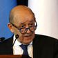 French Foreign Minister Jean-Yves Le Drian (pictured July 17, 2020) slammed China's treatment of ethnic and religious minorities in the country as "unacceptable" and said Paris condemns the actions