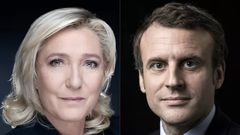 Présidentielle française, Marine Le Pen et Emmanuel Macron au second tour