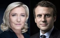 Présidentielle française, Marine Le Pen et Emmanuel Macron au second tour