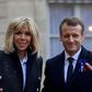 Emmanuel Macron et son épouse Brigitte