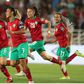 Les lionnes de l'Atlas jubilent après le but contre le Sénégal