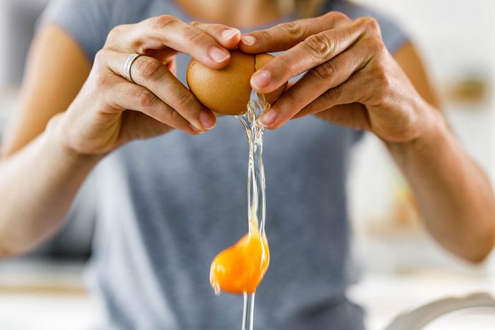 How to crack eggs properly [southernliving]