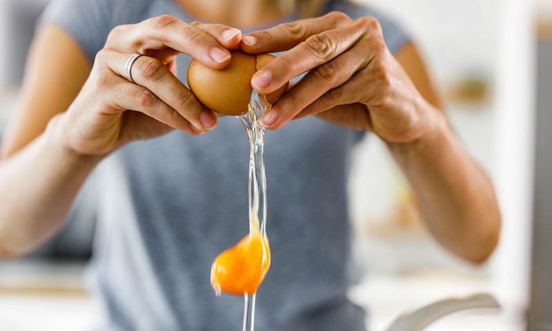 How to crack eggs properly [southernliving]