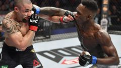 Israel Adesanya punished Robert Whittaker at UFC 243