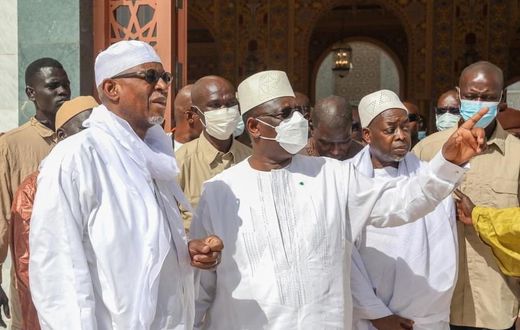 Macky Sall à Massalikoul Jinaan, le 29 mai 2022 (2)