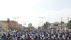 La Place de la Nation est souvent pris d'assaut par les populations lors de manifestations pour exprimer leur mécontentement