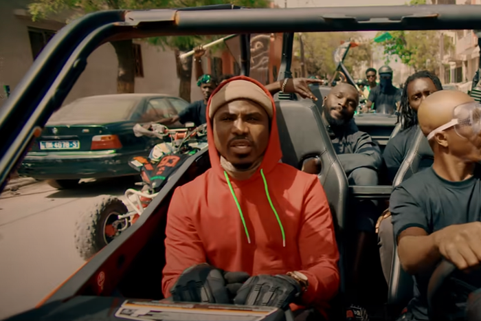 Capture d’écran du clip de Dip Doundou Guiss -Califat-