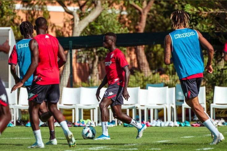 Krépin Diatta à la reprise des entrainements