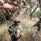 Des militaires sénégalais patrouillent dans la forêt de Blaze, en Casamance, le 9 février 2021.