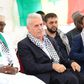 ousmane sonko à la manifestation Palestine