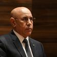 Mauritanian President Mohamed Ould Cheikh El Ghazouani at his swearing-in ceremony on August 1