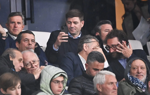 Steven GERRARD during the Ligue 1 Uber Eats match between Marseille and Nantes at Orange Velodrome on April 20, 2022 in Marseille, France