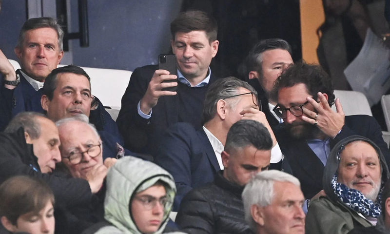 Steven GERRARD during the Ligue 1 Uber Eats match between Marseille and Nantes at Orange Velodrome on April 20, 2022 in Marseille, France