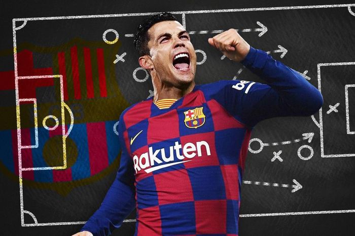 Cristiano au Barça