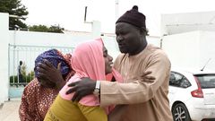 Des parents en pleurs
