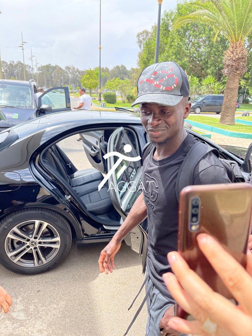 L'arrivée de Sadio Mané à Rabat [Taggat]