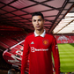 Cristiano Ronaldo models new Manchester United home jersey