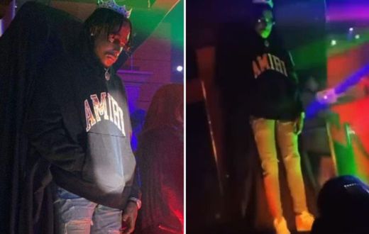 Cadavre de Goonew exposé en boite de nuit
