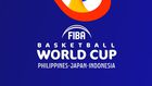 Logo de la prochaine Coupe du Monde de basket qui aura au Phillipines, en Indonésie et au Japon