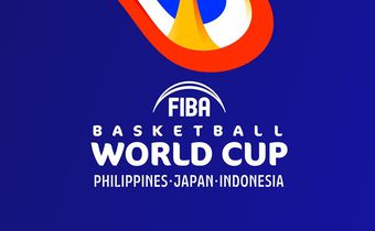 Logo de la prochaine Coupe du Monde de basket qui aura au Phillipines, en Indonésie et au Japon