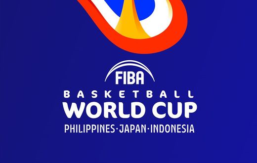 Logo de la prochaine Coupe du Monde de basket qui aura au Phillipines, en Indonésie et au Japon