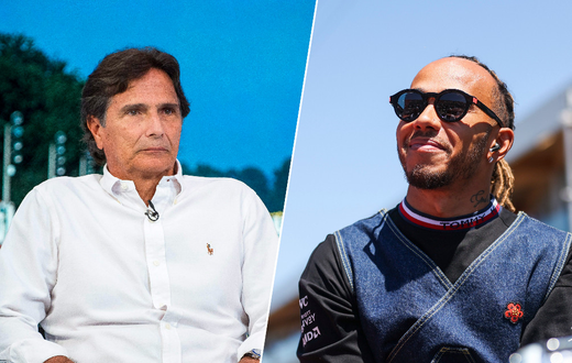 Nelson Piquet - Lewis Hamilton © EPA - DPA