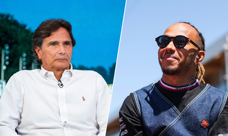 Nelson Piquet - Lewis Hamilton © EPA - DPA