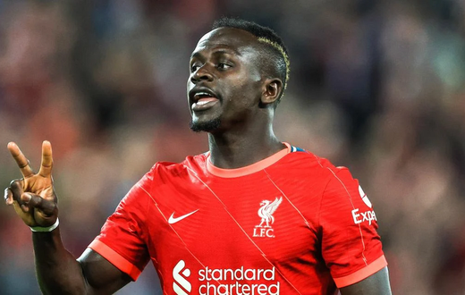 L'attaquant sénégalais de Liverpool Sadio Mané