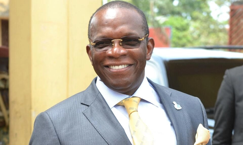 Ibrahima Kassory Fofana à Conakry (photo d'archive de 2015) © CELLOU BINANI - AFP