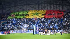 L'OM célèbre ses champions d'Afrique Bamba Dieng et Pape Guèye