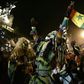 Senegal supporters celebrate in Dakar after the Lions beat Egypt in the Africa Cup of Nations final