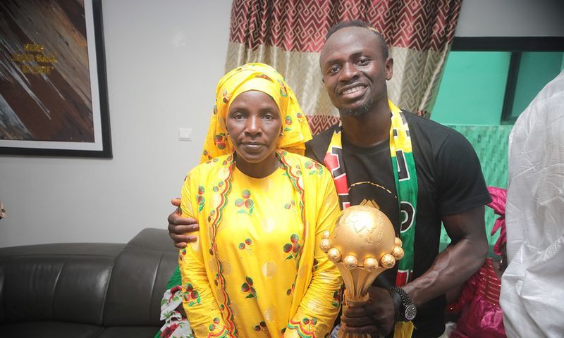 sadio et sa maman