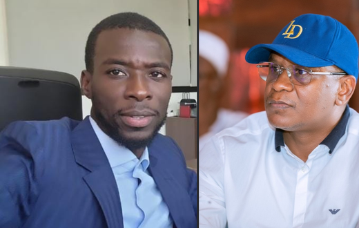Lat Diop et son accusateur Mouhamed Dieng