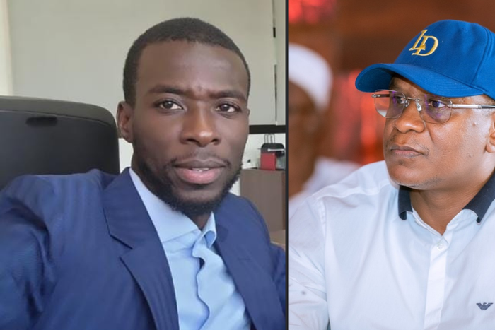 Lat Diop et son accusateur Mouhamed Dieng