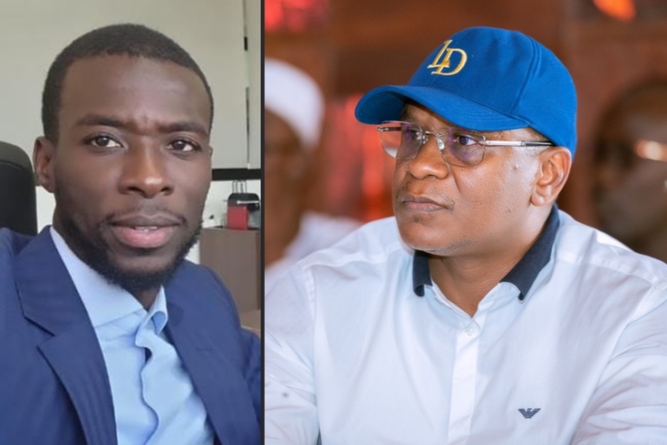 Lat Diop et son accusateur Mouhamed Dieng