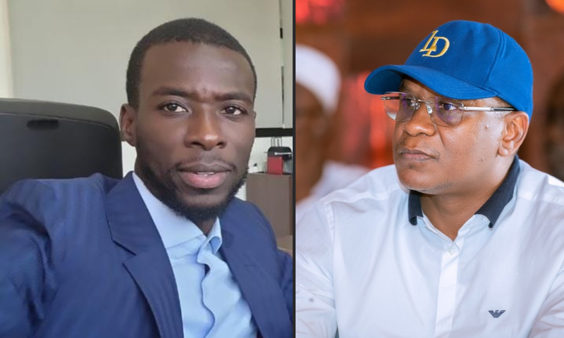 Lat Diop et son accusateur Mouhamed Dieng