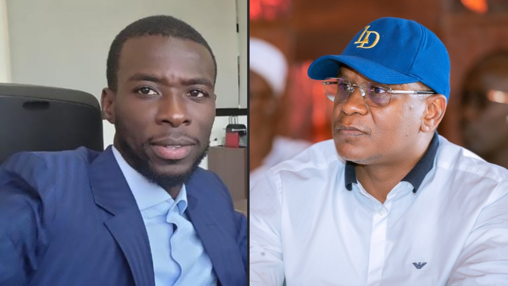 Lat Diop et son accusateur Mouhamed Dieng