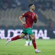Achraf Hakimi scored his second goal in as many games for Morocco at the Africa Cup of Nations
