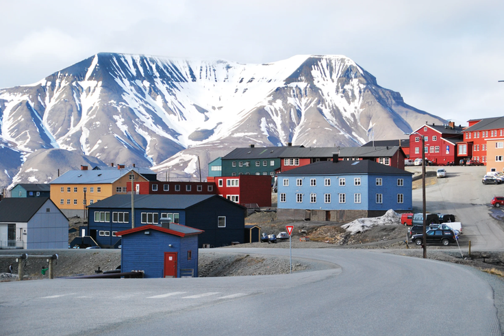 Norvège. Longyearbyen