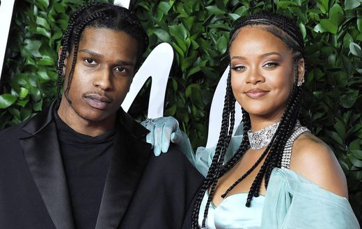 Rihanna and A$AP Rocky